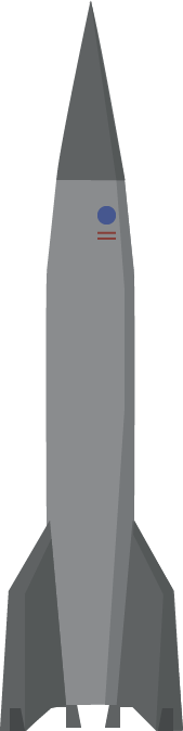 grey rocket graphic